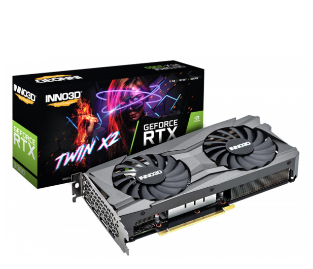 INNO3D GeForce RTX 3060 Twin X2 LHR 12GB GDDR6 - 673611 - zdjęcie